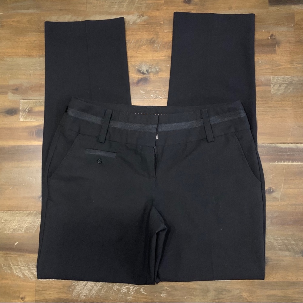 Zac & Rachel black straight leg dress pants